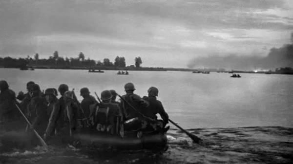 «22 июня, ровно в 4 часа...» немецкие войска форсируют Буг, Белоруссия, 1941 год