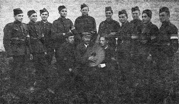 Солдаты «легиона Сушко» в Коросно [ныне Польша], 1939 год. Фото: uk.wikipedia.org