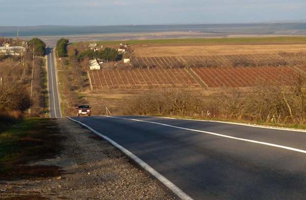 Дорога між населеними пунктами Комрат-Чумішлія. Фото ЕП