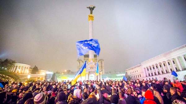 Зарисовка с Евромайдана 2014