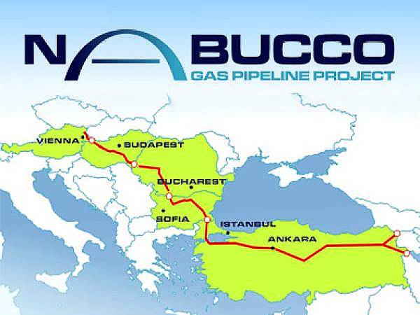  Один из вариантов трассы газопровода «Набукко», © Фото с сайта IRNA.ir