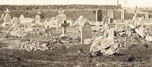 Военное кладбище союзников возле Севастополя