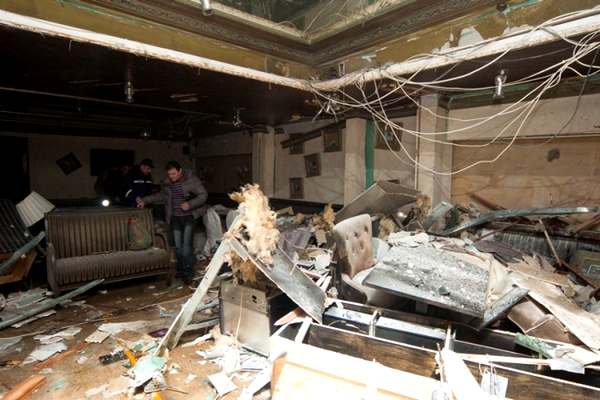 Киев: взрыв газового баллона в ресторане «Апрель» 