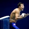 Поляк Каспер Майхжакпосле заплыва на 200 м вольным стилем. Джулиан Финни / Getty Images