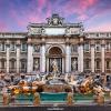 Любуемся на фонтан Треви в Риме. Реклама