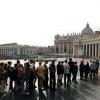 Площадь Святого Петра в Ватикане. Реальность
