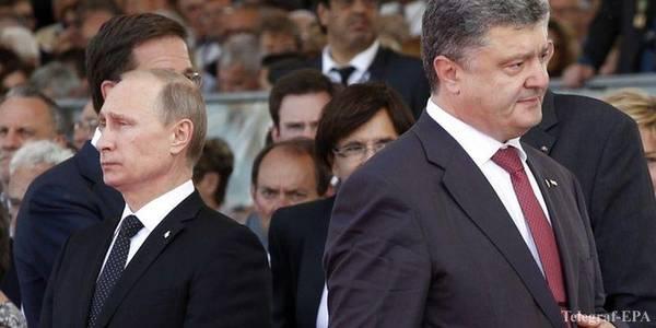 Фото:  о «тайных договоренностях» Порошенко и Путина