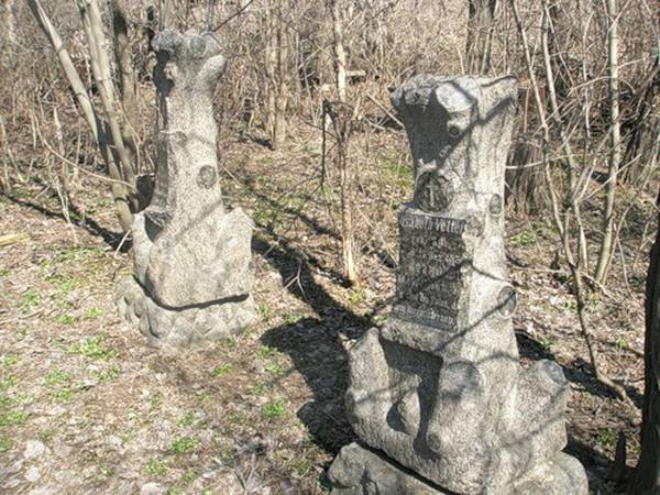 Могилы немецких колонистов в Константиновке