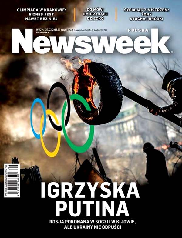 Обложка польской версии журнала Newsweek