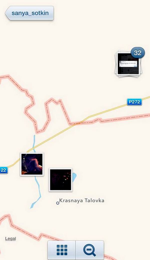 По Sotkin в фото карте, фотографии были сделаны около 9 миль от базы в Voloshino, России, где он появляется, чтобы быть размещены.