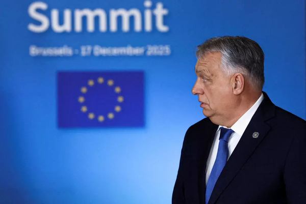 Прем'єр Угорщини Віктор Орбан під час Саміту ЄС. Бельгія, Брюссель, 17 грудня 2025 &copy; Yves Herman / Reuters