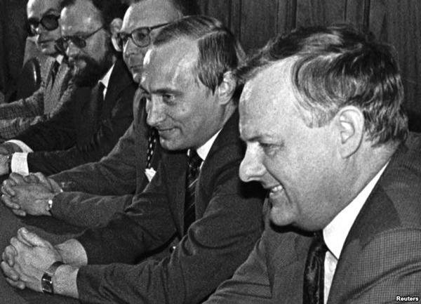 Анатолий Собчак и Владимир Путин, 1993 год