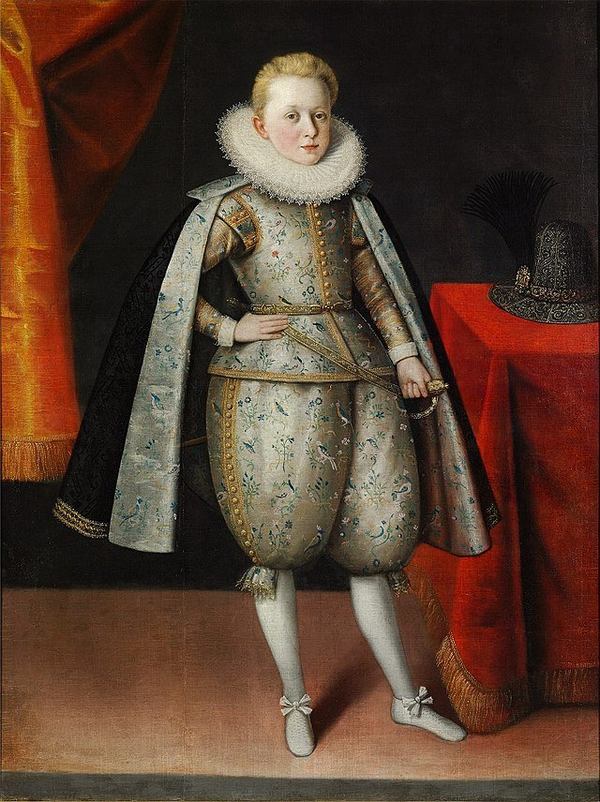 Королевич Владислав, Портрет невідомого художника, 1605 рік  Фото: wikimedia.org