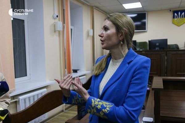 Народна депутатка Анна Скороход на засідання Апеляційної палати ВАКС у Києві, 8 січня 2026 року. Суспільне Новини/Олексій Арунян