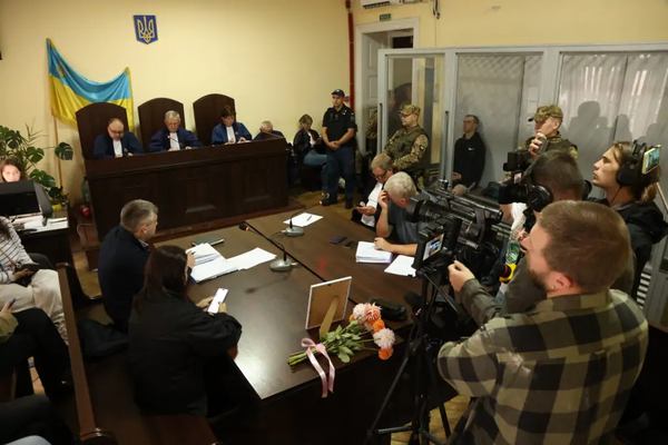 Судове засідання у справі за обвинуваченням Вячеслава Зінченка. Фото: Watchers