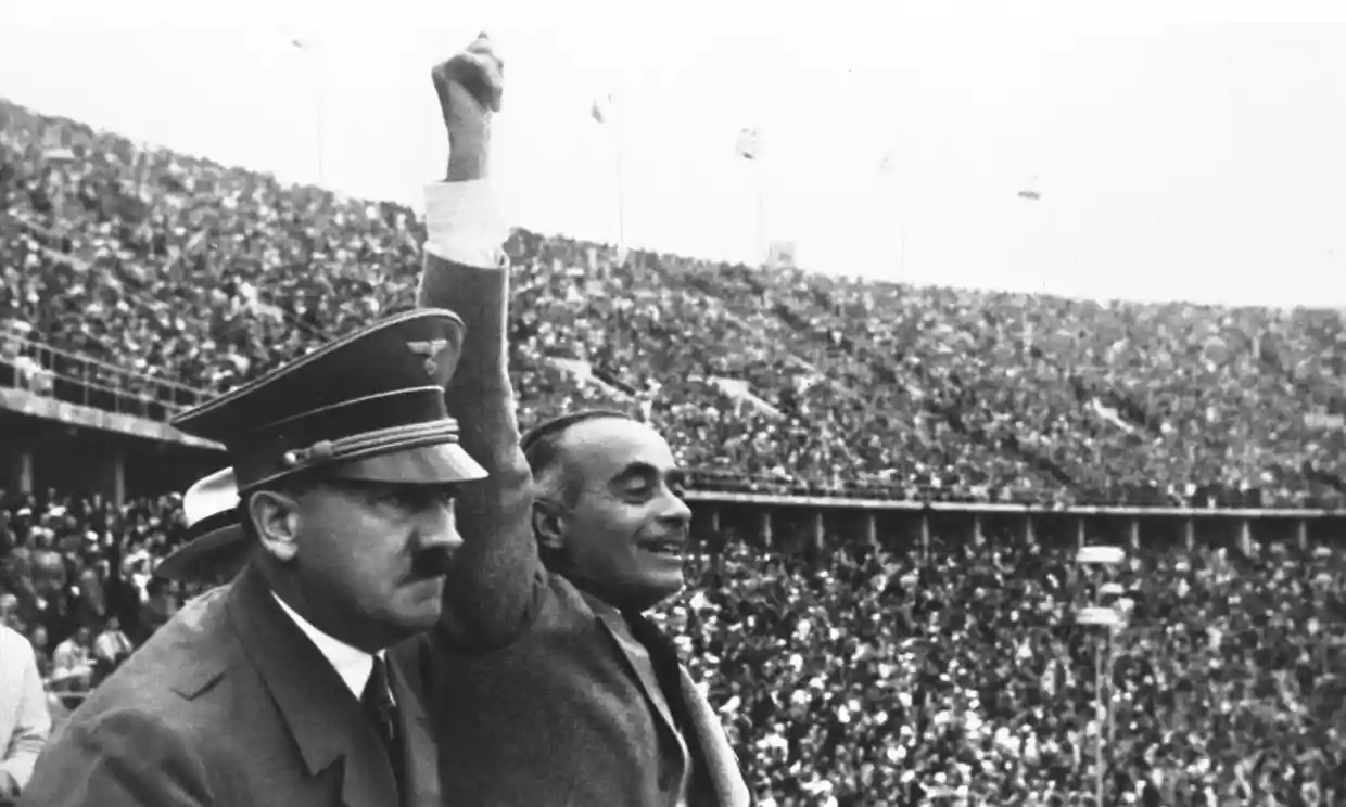 У 1936 році Олімпійські ігри проводились у гітлерівській Німеччині