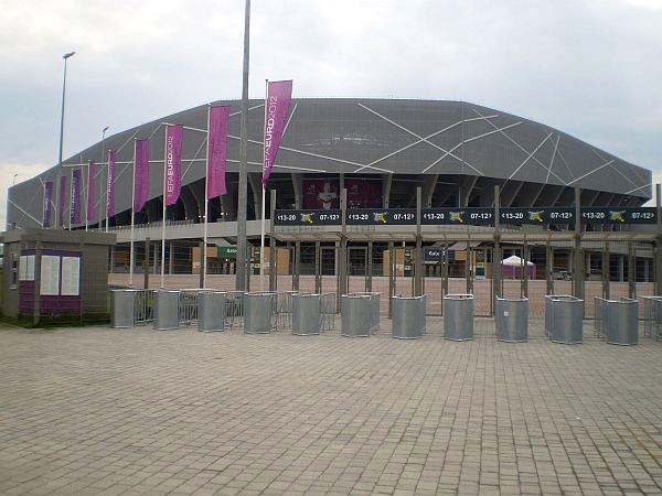 Львовская арена, построенная к Евро 2012