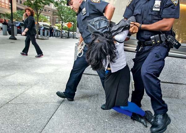 В финансовом квартале Нью-Йорка с 2011 г. постоянно проходят акции протеста