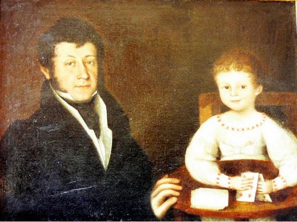 Теодор Кумановський з донькою Кароліною