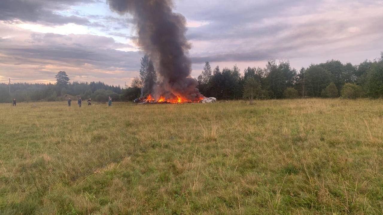 місце падіння літака