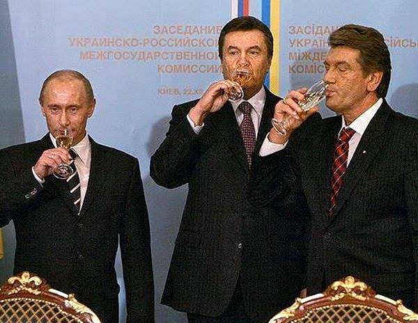 Путин-Янукович-Ющенко