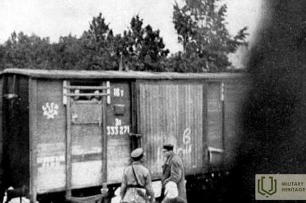 Депортація громадян Латвії 14 червня 1941 року.