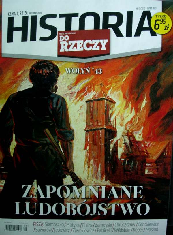 «Забытый геноцид». Еженедельник «Do Rzeczy» напоминает полякам, кто такие украинцы — с усами, топорами, поджигатели костелов