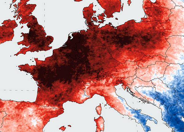 Фото дня Волна жары в Европе 2006 года
