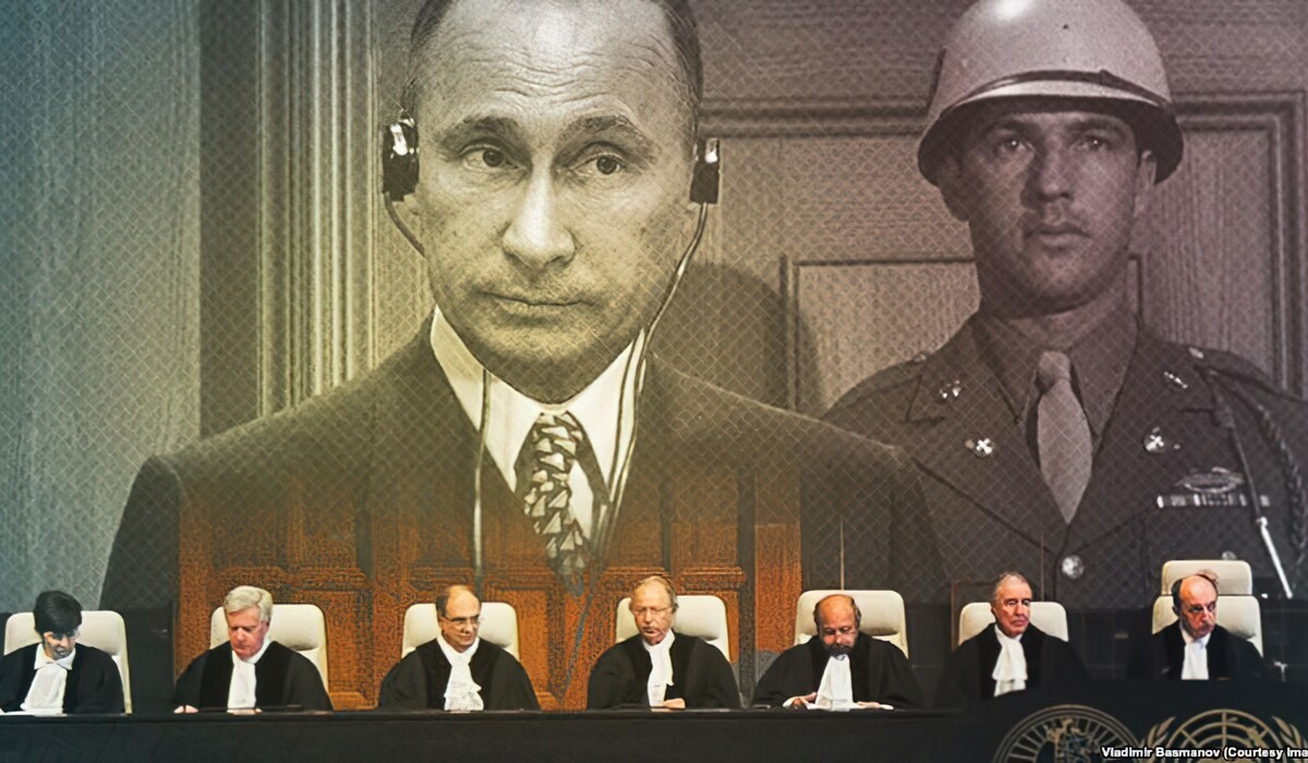 Фото:  Увидит ли мир путина на скамье подсудимых Гаагского трибунала?