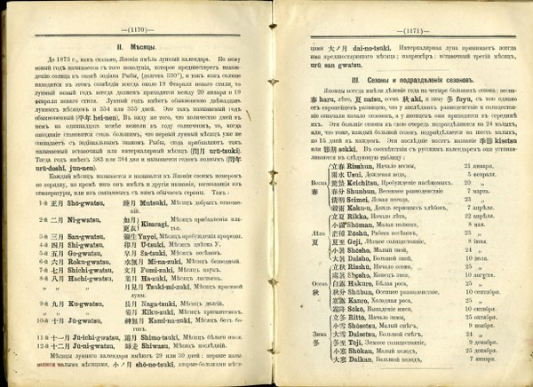 Фото:  Страница из первого японско-русского иероглифического словаря за авторств