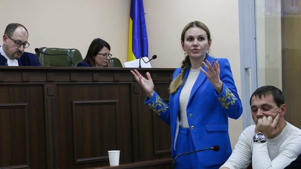 Фото:  Суспільне Новини/Олексій Арунян / Народна депутатка Анна Скороход на засі