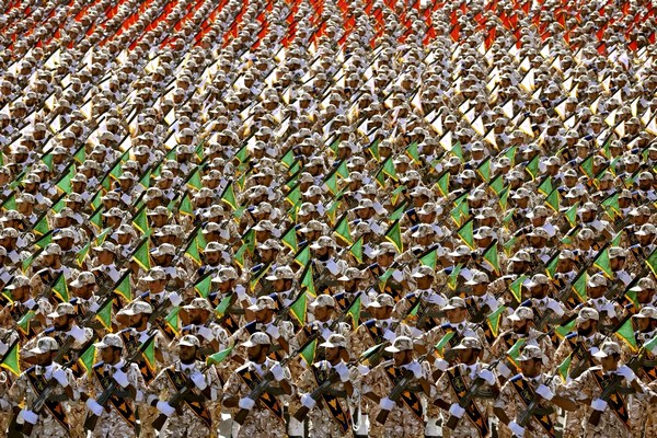 Фото:  Корпус Стражей Исламской революции. Фото: Ebrahim Noroozi / AP