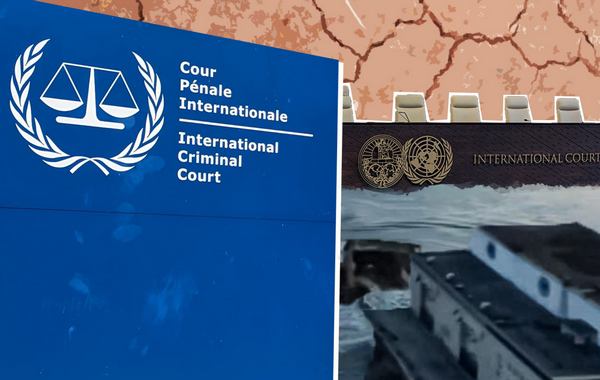 Фото:  справа про підрив Каховської ГЕС у міжнародних судах