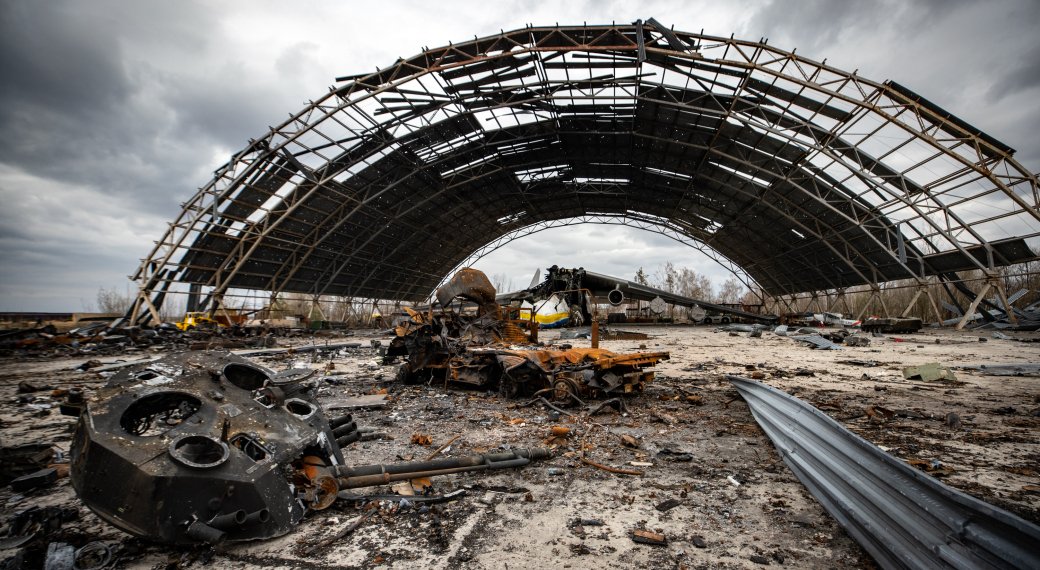 Фото:  "Мрія", Гостомель та російський десант 