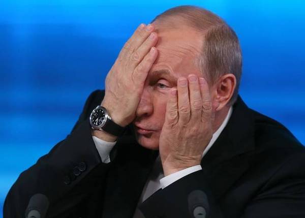 Фото:  Путин: фарту конец