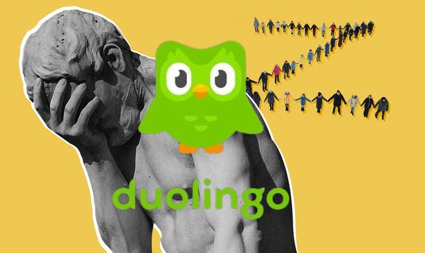 Фото дня Компанія Duolingo згодилась що ЛГБТ це екстремістська організація для Р