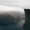 «На краю» Фотограф: Атл Роннинген, Норвегия