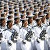 Тренировка парада военно-морского флота Китайской Народной Освободительной армии