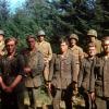 Американские солдаты и немецкие военнопленные. Июнь 1944