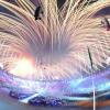 Салют над Олимпийским стадионом в Лондоне в конце церемонии закрытия.Фото: AFP
