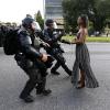 Лешиа Эванс на демонстрации против полицейского произвола в Луизиане. Июль 2016 года Фото: Jonathan Bachman / Thomson Reuters