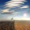 Линзовидные облака. Фото:  Жан-Мишель Приокс