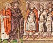 Фото:  Христос перед синедріоном. VI ст., Італія, Равенна. Базиліка Сант-Аполіна