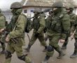 Российские войска без опознавательных знаков захватывают Крым. Перевальное, Крым