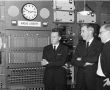 Фото:  Радио Свобода. Мюнхен. На мастер-контроле. 1960-е.