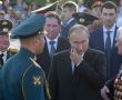 Фото:  Владимир Путин во время памятных мероприятий по случаю 75-летия победы в 