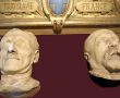 Фото:  Посмертные маски короля Александра и Луи Барту в историческом музее Марсе