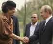 Фото:  Путин – Каддафи