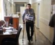 Поранений український військовий у шпиталі у Львові, 1 березня 2022 року / AFP