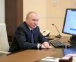 Фото: Алексей Дружинин / ТАСС . Путин голосует онлайн на выборах в Госдуму 